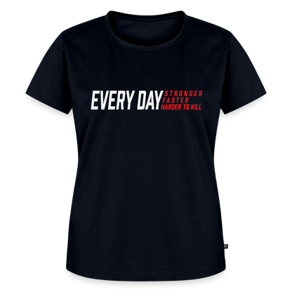 Women’s Become Unstoppable Premium T-Shirt - navy
