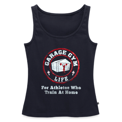 Women’s Logo Premium Tank Top - navy