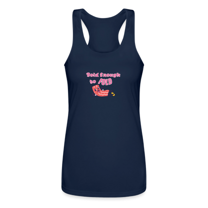 Women’s Performance Racerback Tank Top - navy