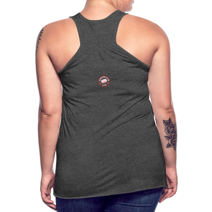 Women's Flowy Tank Top by Bella - deep heather
