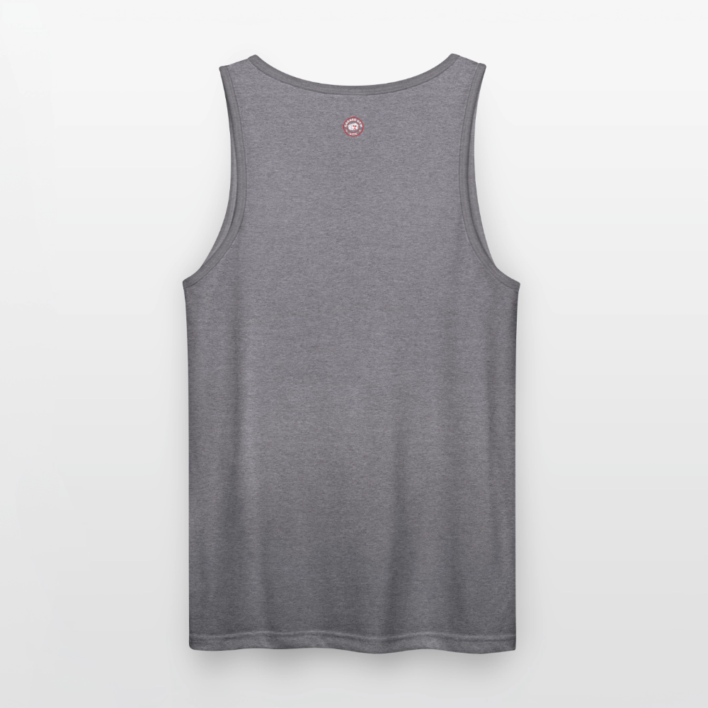 Men's Best Gym In Town Tri-Blend Organic Tank - heather gray