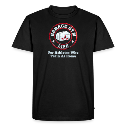 Garage Gym Life Logo Tee - black