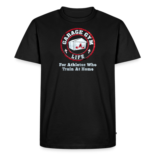 Garage Gym Life Logo Tee - black