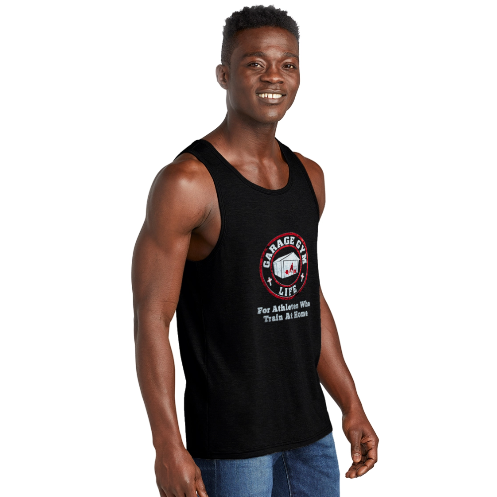 Unisex Tri-Blend Organic Tank - black