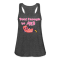 Women's Flowy Tank Top by Bella - deep heather