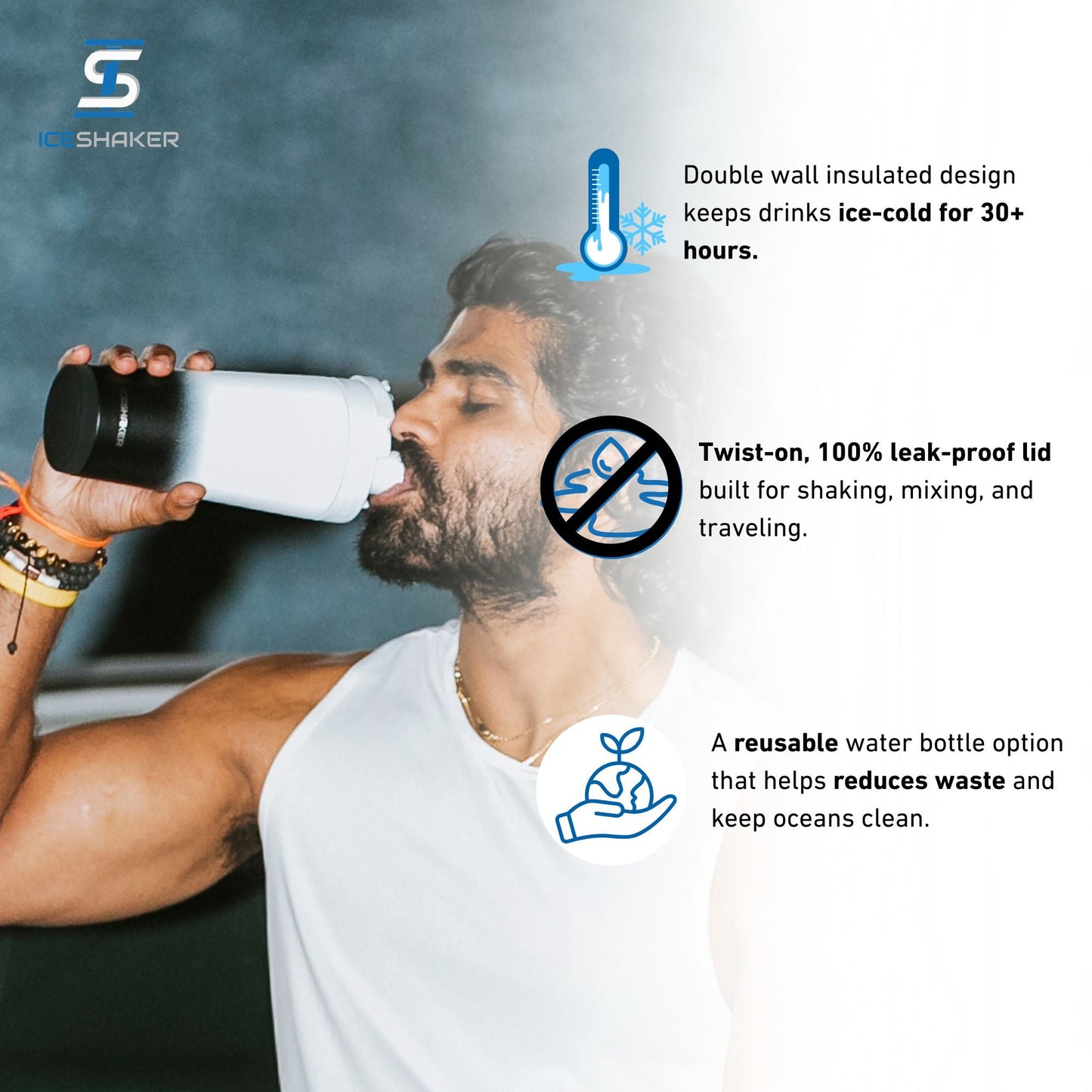 Officially Licensed Philadelphia Eagles 26oz Ice Shaker