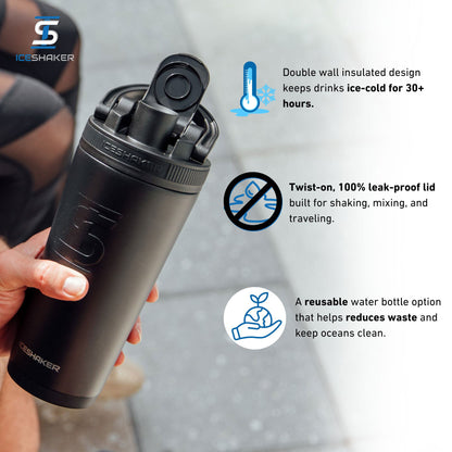 Officially Licensed Miami Dolphins 26oz Ice Shaker
