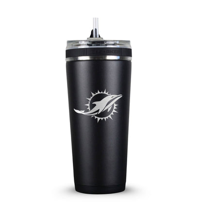 Officially Licensed Miami Dolphins 26oz Flex Bottle