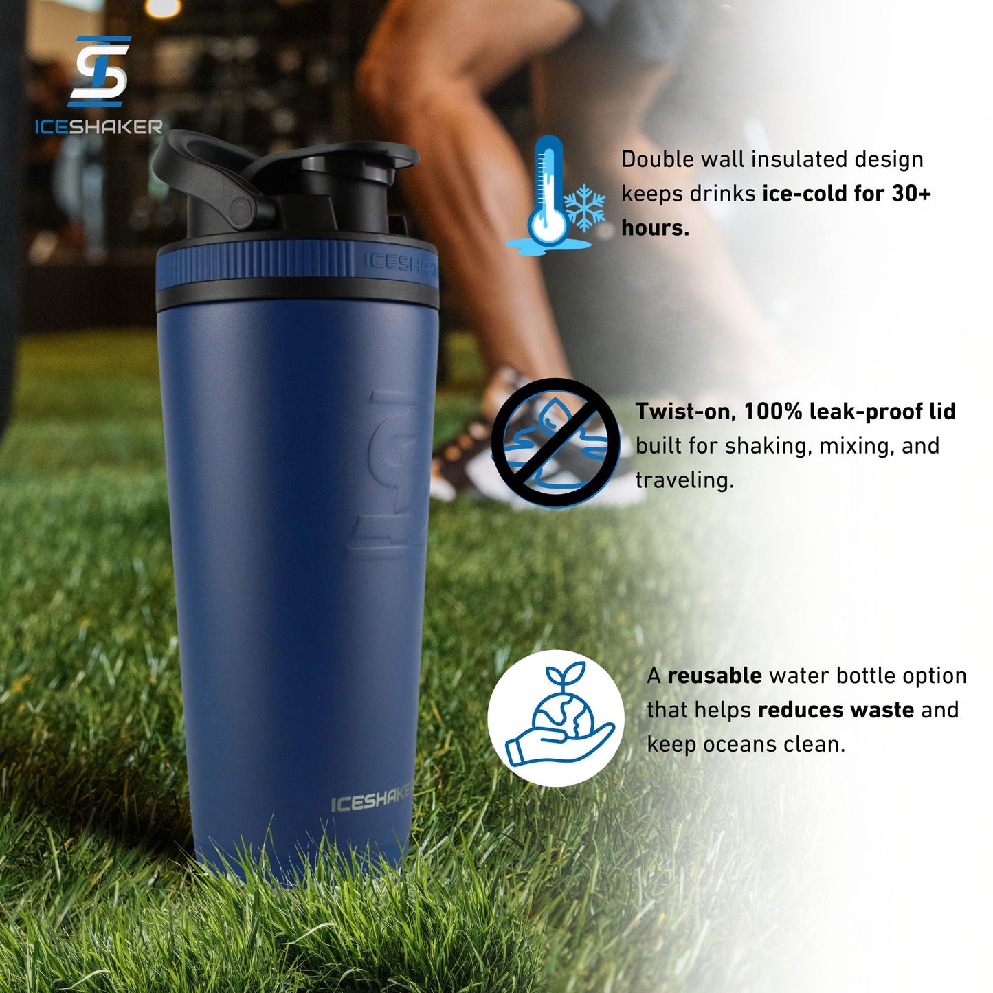 Officially Licensed Houston Texans 26oz Ice Shaker