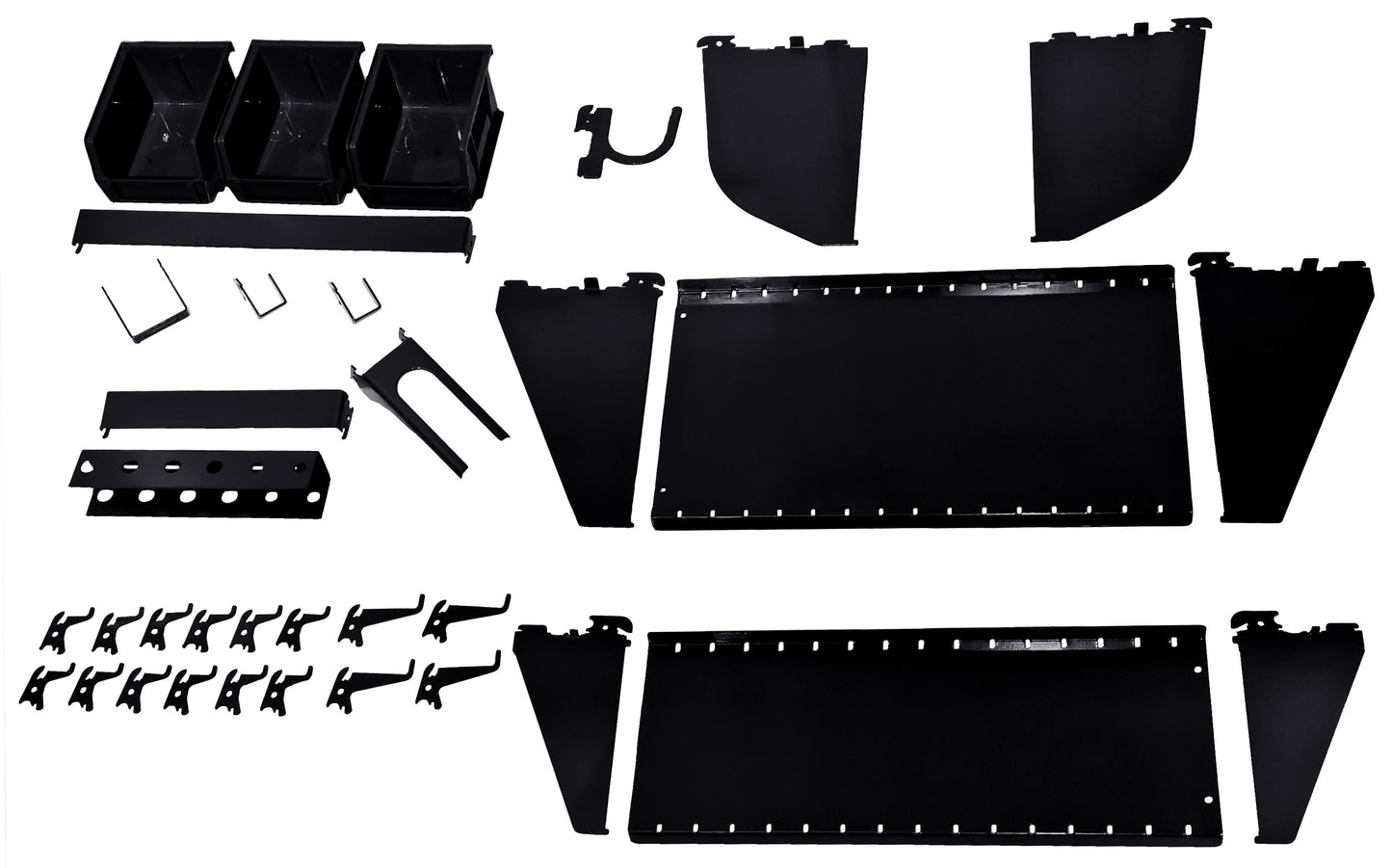 The Perfect Starter Accessory Pack - Our Most Popular Wall Control Pegboard Hook Set