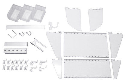 The Perfect Starter Accessory Pack - Our Most Popular Wall Control Pegboard Hook Set