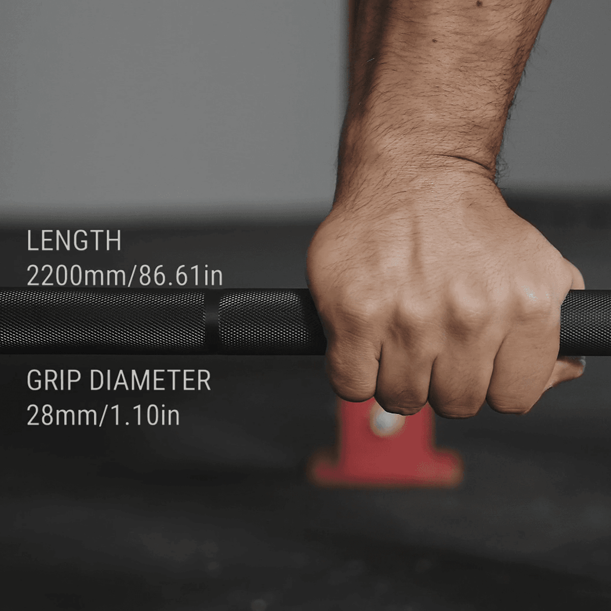 Mikolo 7 ft Barbell - 20 kg