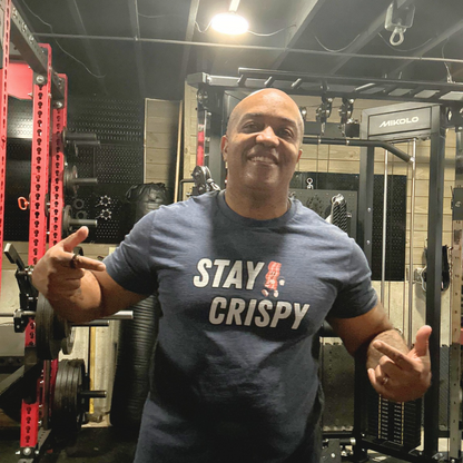 Men's Team Crispy Bacon Premium Gym T-Shirt | Garage Gym Life