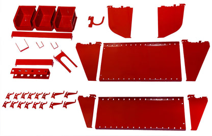 The Perfect Starter Accessory Pack - Our Most Popular Wall Control Pegboard Hook Set