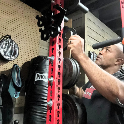 Micro Gainz Micro Plate Hanger Rack Attachment | Garage Gym Life Vetted