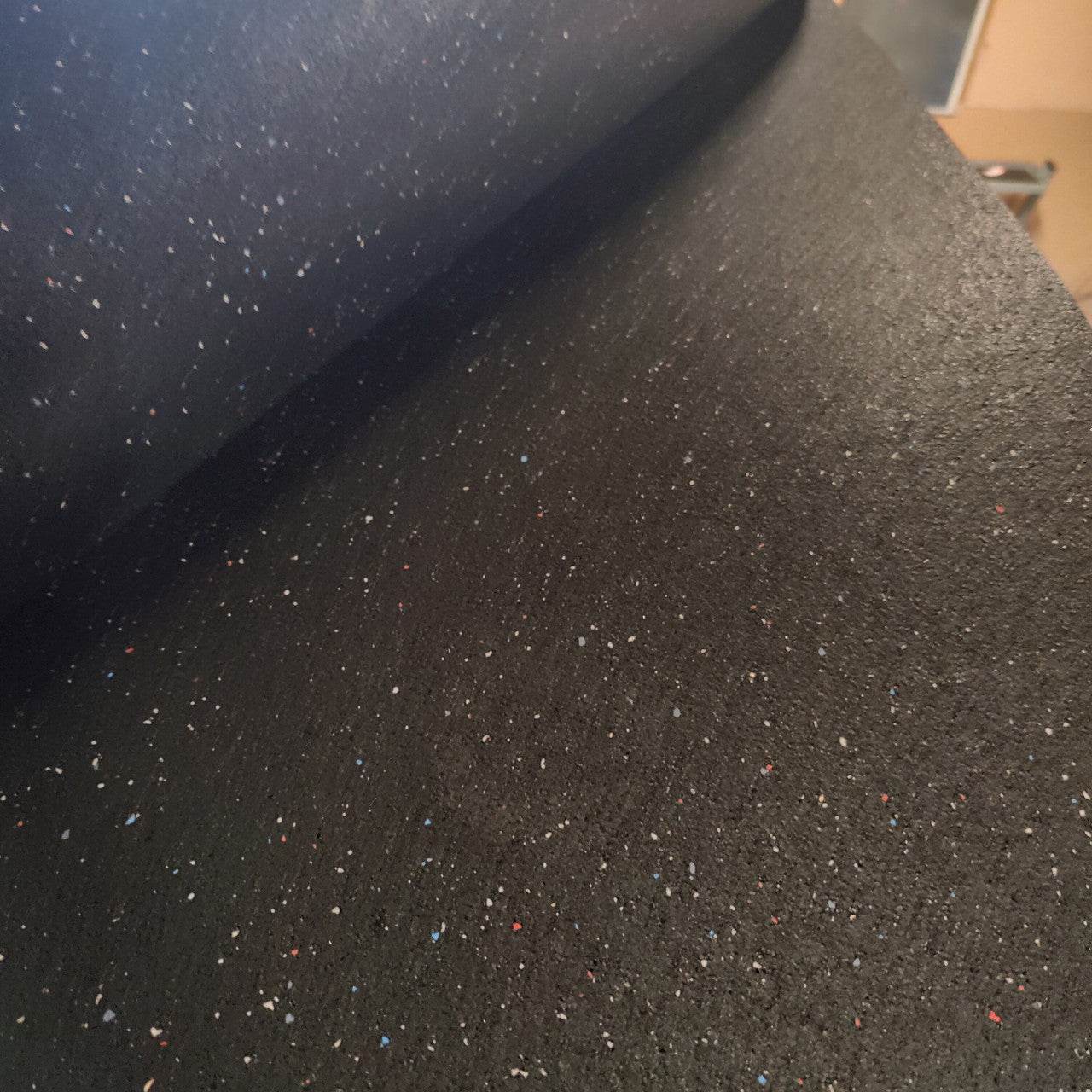NEW Hammer Clad 3/8" Premium Gym Flooring Mats 4' x 6' Confetti Fleck