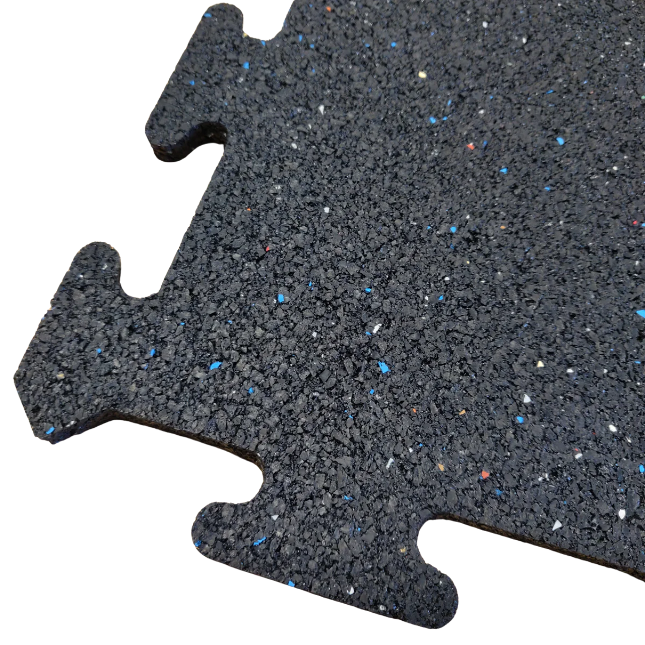 NEW Hammer Clad 18mm (3/4" Nominal) Premium Rubber Floor Tiles and Gym Tile Flooring Interlock