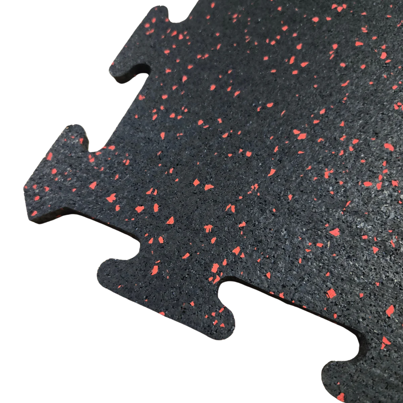 NEW Hammer Clad 18mm (3/4" Nominal) Premium Rubber Floor Tiles and Gym Tile Flooring Interlock