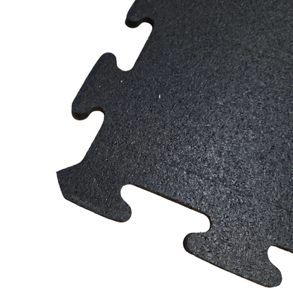 NEW Hammer Clad 3/8" Premium Rubber Floor Tiles and Interlocking Gym Tile Flooring