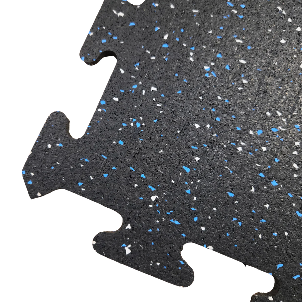 NEW Hammer Clad 3/8" Premium Rubber Floor Tiles and Interlocking Gym Tile Flooring