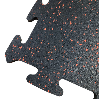 NEW Hammer Clad 3/8" Premium Rubber Floor Tiles and Interlocking Gym Tile Flooring