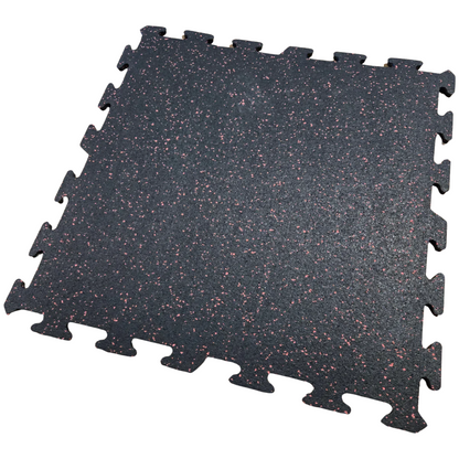 NEW Hammer Clad 3/8" Premium Rubber Floor Tiles and Interlocking Gym Tile Flooring