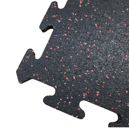 NEW Hammer Clad 3/8" Premium Rubber Floor Tiles and Interlocking Gym Tile Flooring