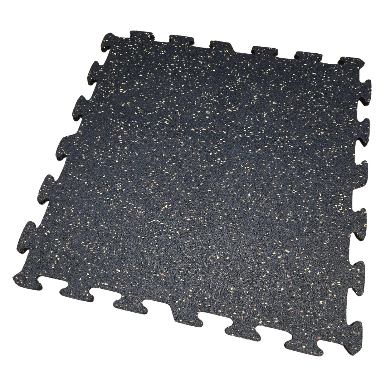 NEW Hammer Clad 3/8" Premium Rubber Floor Tiles and Interlocking Gym Tile Flooring