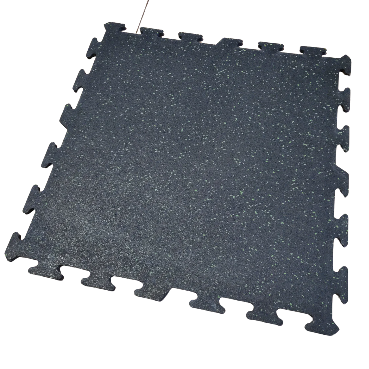 NEW Hammer Clad 3/8" Premium Rubber Floor Tiles and Interlocking Gym Tile Flooring