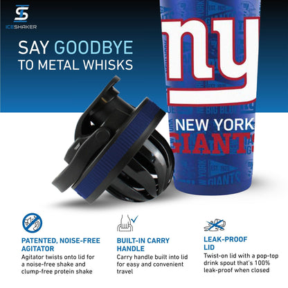Officially Licensed New York Giants 4D Ice Shaker