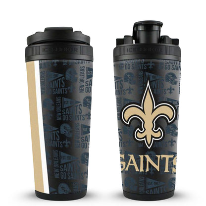 Officially Licensed New Orleans Saints 26oz Ice Shaker