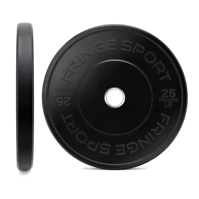Black Bumper Plates (Pairs)