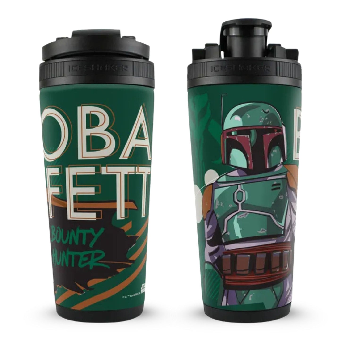 Star Wars Original Trilogy Boba Fett Bounty Hunter 4D Ice Shaker