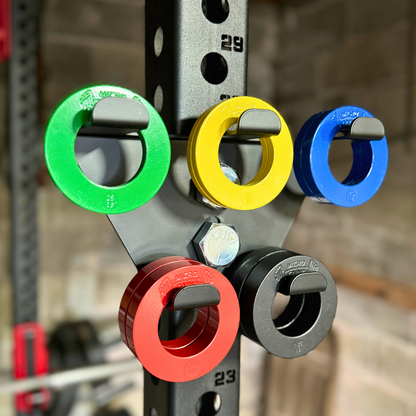 Micro Gainz Micro Plate Hanger Rack Attachment | Garage Gym Life Vetted