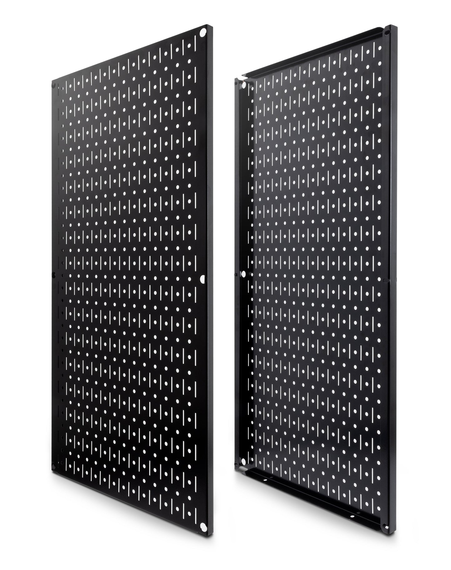 Wall Control Premium Steel Pegboard Kit - Black Pegboard with Hooks