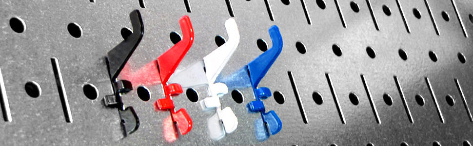 The Perfect Starter Accessory Pack - Our Most Popular Wall Control Pegboard Hook Set