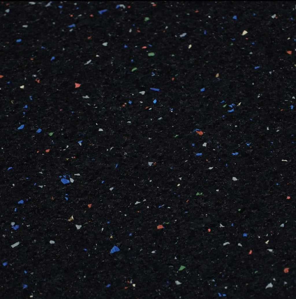 NEW Hammer Clad 8mm Premium Gym Flooring Mats 4' x 6' Confetti Fleck
