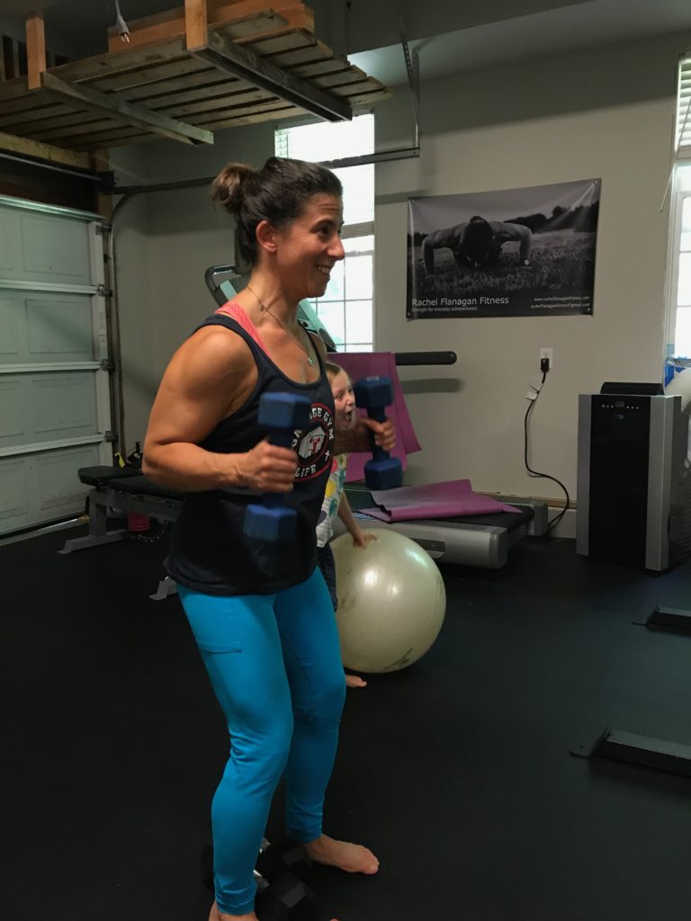 Rachel Flanagan is a mobile personal trainer