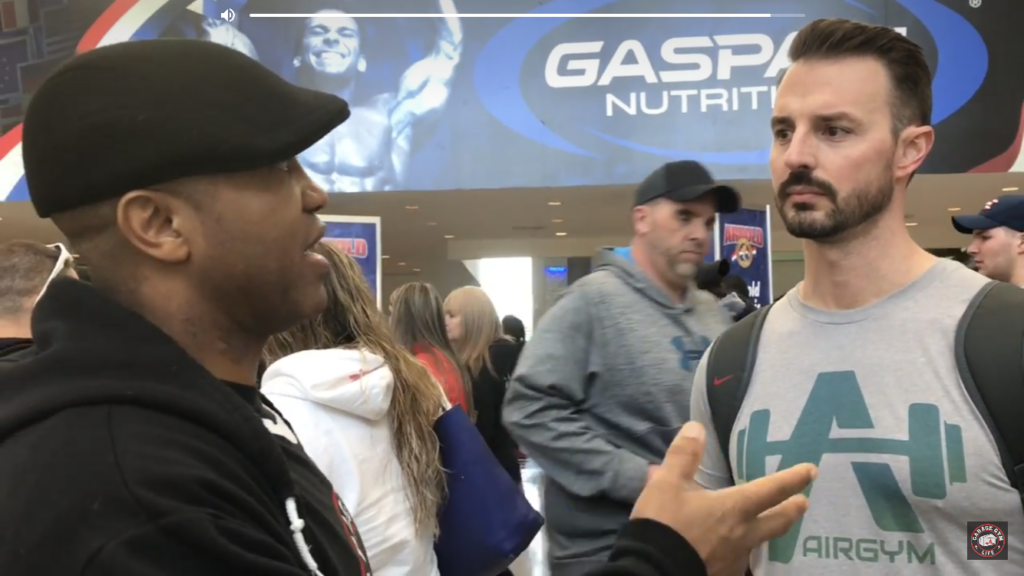 John Greaves III, founder of Garage Gym Lifebuilding business relationships with Christopher Daskam, founder of the AirGym home gym timeshare startup