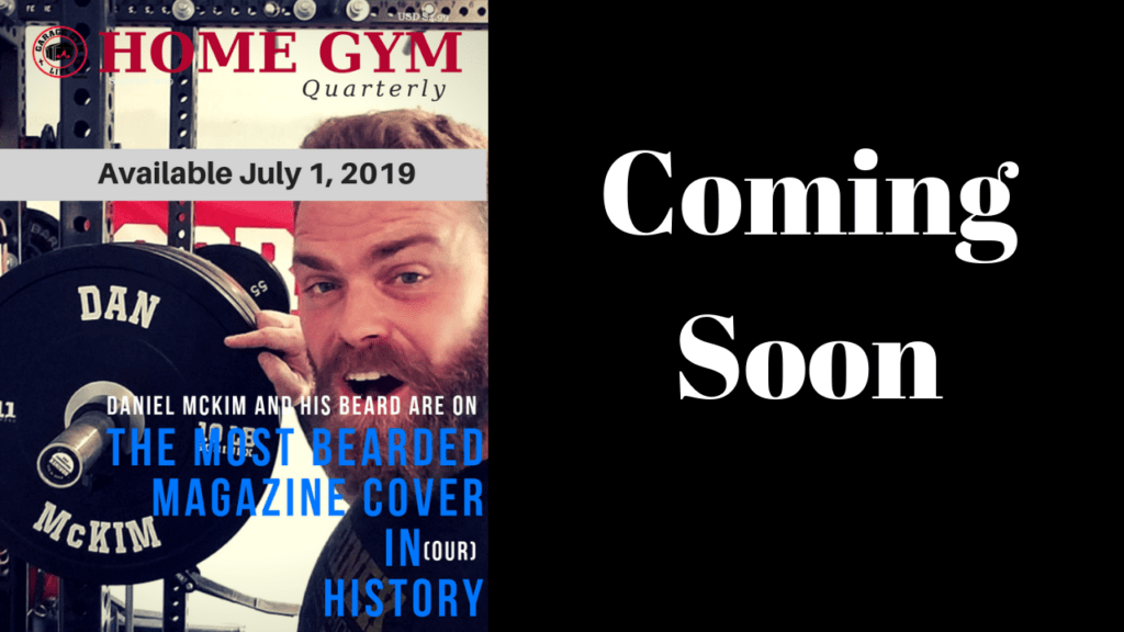 promo image for the Summer issue of Home Gym Quarterly