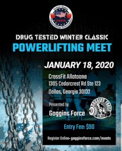 Garage Gym Life Media has four more livestreams currently scheduled including the USPA Drug Tested Winter Classic