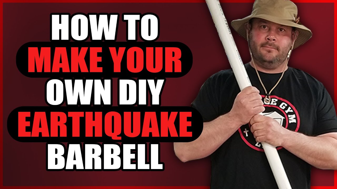 learn how to make your own bamboo/earthquake barbell