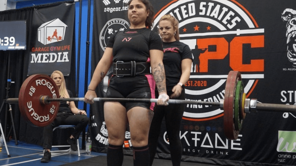 Watch Yaret Trejo Medina deadlifting in the 2022 USPC Raleigh Ruckus Replay