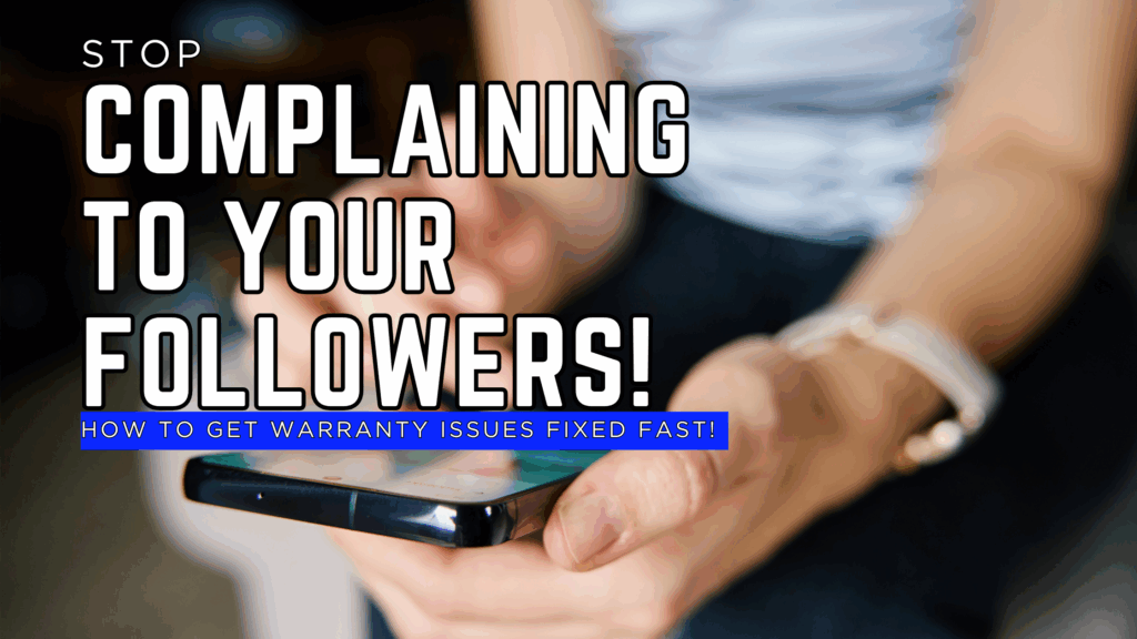 Is Posting On Social Media the BEST Way to Get Brands to Fix Your Customer Service Issue?